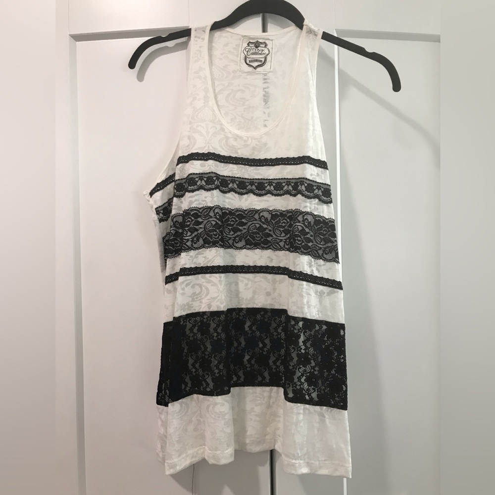 Lace tank